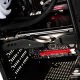 Silverstone sst-ps13b midi tower behuizing (zwart | 2x usb-a)