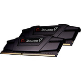 G.skill 32 gb ddr4-3600 (2x 16 gb) kit werkgeheugen (zwart, f4-3600c16d-32gvkc, ripjaws v, xmp)