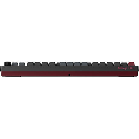 Montech mkey darkness tkl rgb mechanisch toetsenbord (zwart, us lay-out (qwerty), gateron g pro yellow, 80% (tkl), hot-swappable, rgb, pbt)
