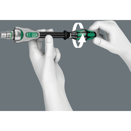 Wera 8000 a sb zyklop speed ratel met 1 4 -aandrijving (05073260001)