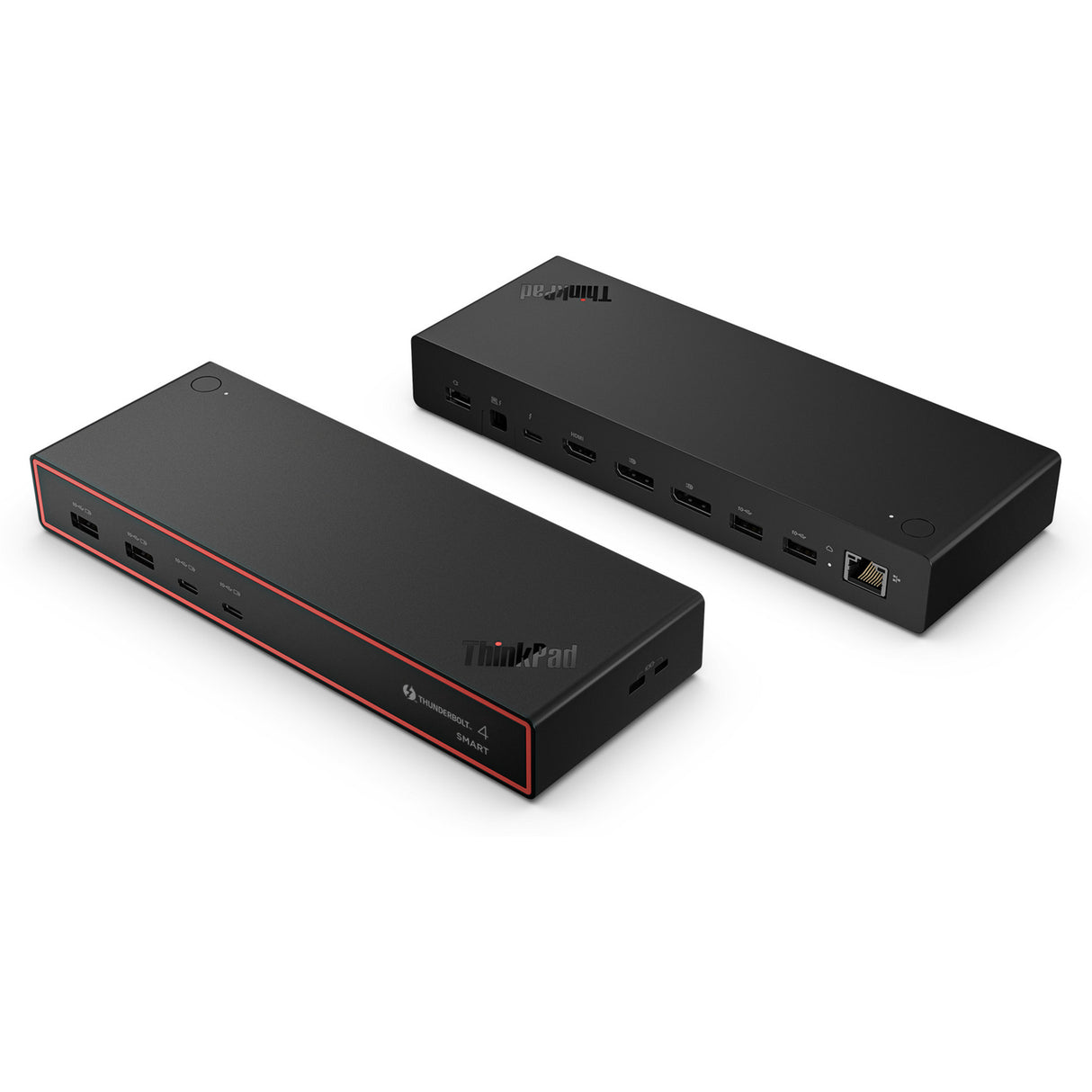 Lenovo thinkpad thunderbolt 4 smart dock gen2 7500 dockingstation (zwart)