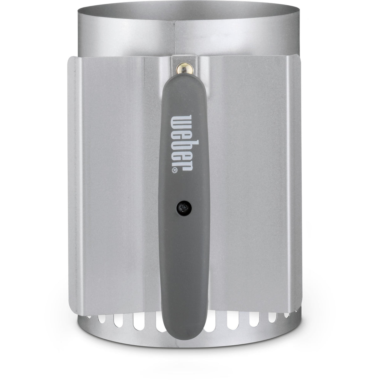 Weber rapidfire compact brikettenstarter houtskoolstarter (zilver)