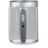 Weber rapidfire compact brikettenstarter houtskoolstarter (zilver)