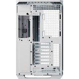 Apnx v1-w-wt-v1 midi tower behuizing (wit houtkleur | 2x usb-a | 1x usb-c | window)