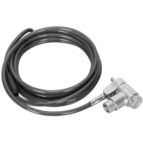 Targus defcon ultimate universal keyed cable lock with adaptable lock head diefstalbeveiliging
