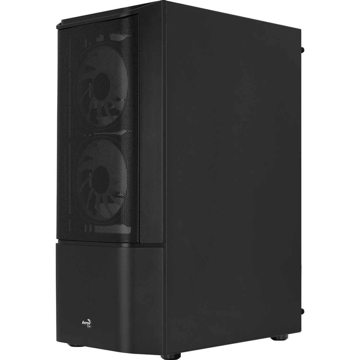 Aerocool quantum mesh v3 midi tower behuizing (zwart grijs | 3x usb-a | rgb | window)