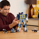 Lego ® icons transformers: soundwave - transformers collectie - 10358