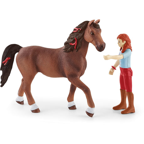 Schleich horse club - hannah cayenne speelfiguur (42539)