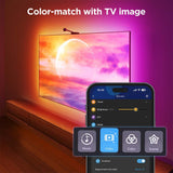 Govee envisual smart tv backlight 3s ledstrip (2.4ghz wifi, bluetooth, voor 55 - 65 inch tv's)