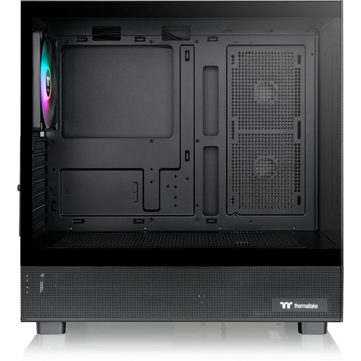 Thermaltake view 270 tg argb midi tower behuizing (zwart | 2x usb-a | 1x usb-c | rgb | tempered glass)