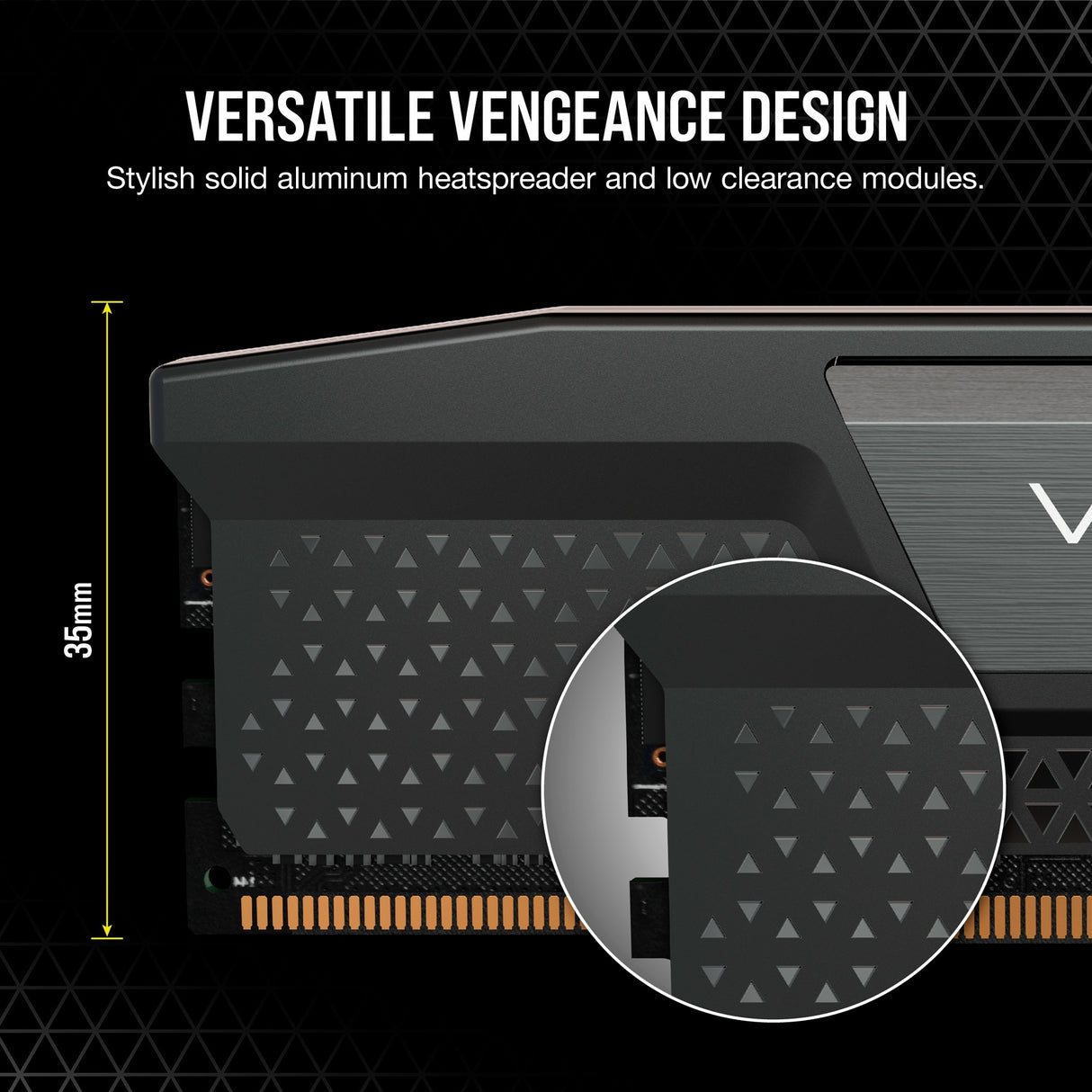 Corsair vengeance 32 gb ddr5-6000 (2x 16 gb) werkgeheugen (zwart, cmk32gx5m2e6000c36, xmp 3.0)