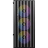 Antec ax27 rgb elite midi tower behuizing (zwart | 3x usb-a | tempered glass)