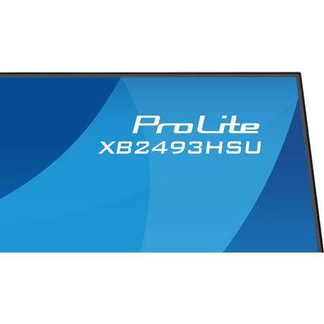 Iiyama prolite xb2493hsu-b1 23.8 monitor (zwart (mat), 120 hz, hdmi, displayport, usb, audio)