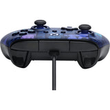 Powera advantage controller met kabel voor de xbox series x|s - fortnite: victory royale (donkerblauw, xbox series x|s, xbox one, pc)