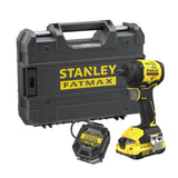 Stanley fatmax v20 18v slagschroevendraaier (zwart geel, accu en oplader inbegrepen, met koffer)