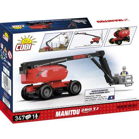 Cobi youngtimer collection - manitou 280 tj constructiespeelgoed