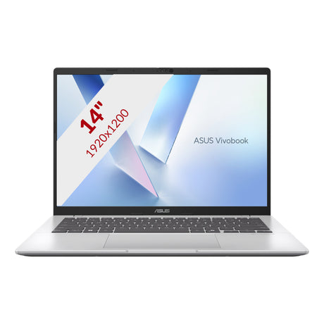 Asus vivobook 14 m1407ga-ly012w 14 copilot+ laptop (zilver | ryzen 7 445 | radeon 840m | 16 gb | 512 gd ssd)