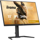 Iiyama g-master gold phoenix gb3290qsu-b1 31.5 gaming monitor (zwart (mat), 2x hdmi, displayport, 2x usb-a, 2x usb-b, 240 hz)