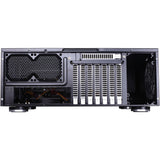 Silverstone grandia gd07b htpc behuizing (zwart | 2x usb-a)