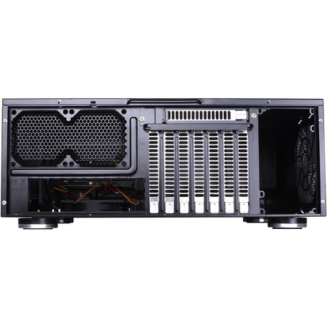 Silverstone grandia gd07b htpc behuizing (zwart | 2x usb-a)