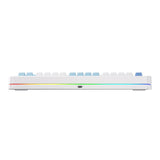 Mchose x75 v2 blue whale sea custom mechanical rgb toetsenbord (wit, us lay-out (qwerty), swk whale sea, 75%, rgb, hot swap, double-shot pbt, draadloos | bluetooth | usb-c)