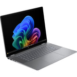 Hp omnibook x flip 16-ar0070nd 16 copilot+ 2-in-1 laptop (zilver | ryzen ai 7 350 | radeon 860m | 24 gb | 1 tb ssd | touch)