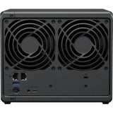 Synology diskstation ds925+ nas (zwart, 2x 2.5gbe lan, 2x usb 3.2 gen 1)