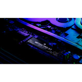 Corsair mp700 pro xt 4 tb ssd (zwart, pcie gen5 x4 nvme 2.0, m.2 2280, 3d tlc nand)