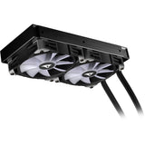 Sharkoon s80 rgb waterkoeling (zwart, 4-pins pwm fan-connector)