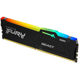 Kingston fury 32 gb ddr5-6000 werkgeheugen (zwart, kf560c36bbe2a-32, beast rgb, xmp 3.0, expo)
