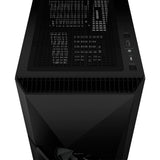 Deepcool cyclops midi tower behuizing (zwart | 1x usb-a | 1x usb-c | window)