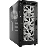 Sharkoon tg5 pro rgb midi tower behuizing (zwart | 4x usb-a | rgb | tempered glass)