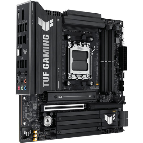 Asus tuf gaming b850m-plus wifi socket am5 moederbord (2.5gb-lan, wi-fi 6e, bt, sound, µatx)