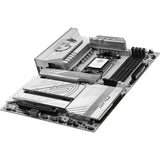 Msi mpg x870e edge ti wifi socket am5 moederbord (zilver, 5gb-lan, wi-fi 7, bt, sound, atx)