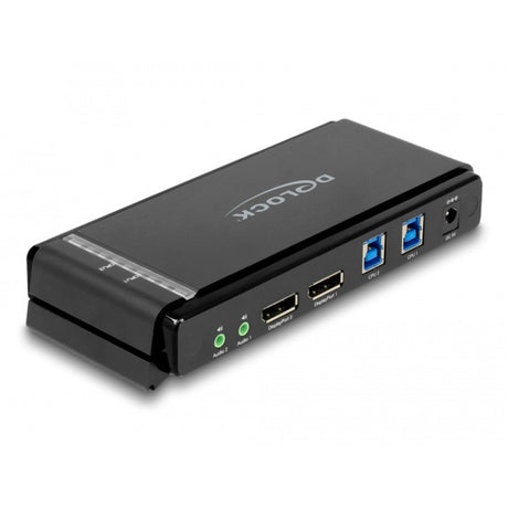 Delock displayport 1.4 8k kvm-switch (grijs zwart)
