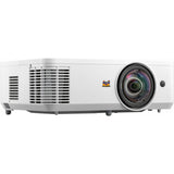Viewsonic ps502w wxga short throw dlp-projector (wit, 4000 ansi lumen, voor zakelijk gebruik en onderwijs)