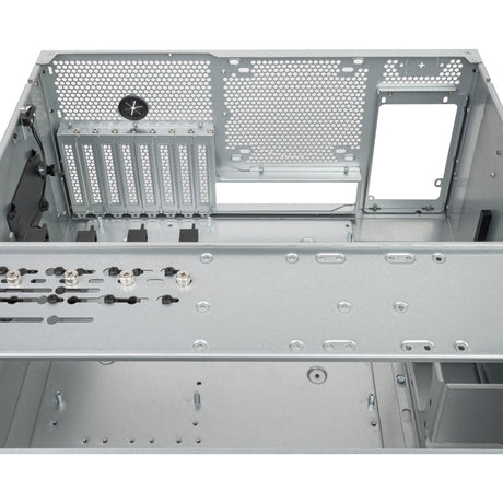 Silverstone rm52 server behuizing (zwart | 2x usb-a | 1x usb-c)