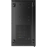 Montech xr midi tower behuizing (zwart | 2x usb-a | 1x usb-c | rgb | tempered glass)