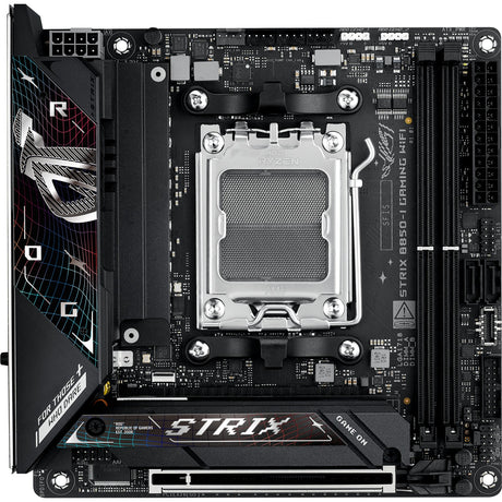Asus rog strix b850-i gaming wifi socket am5 moederbord (2.5gb-lan, wi-fi 7, bt, sound, mini-itx)