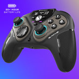 Turtle beach stealth pivot draadloze slimme controller (zwart, 2,4 ghz bluetooth usb, pc, xbox, android)