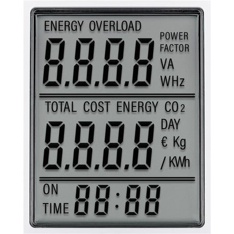 Goobay digitale energiekostenmeter pro meetapparaat (wit)