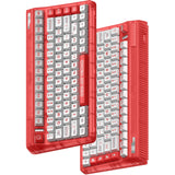 Iqunix og80 joy vendor wireless mechanical keyboard (rood, us lay-out (qwerty), iqunix moonstone, 80% (tkl), rgb leds, hot-swappable, pbt, 2.4ghz | bluetooth 5.1 | usb-c)
