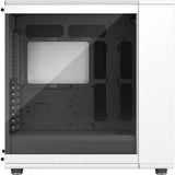 Fractal design north xl midi tower behuizing (wit houtkleur | 2x usb-a | 1x usb-c | tempered glass)