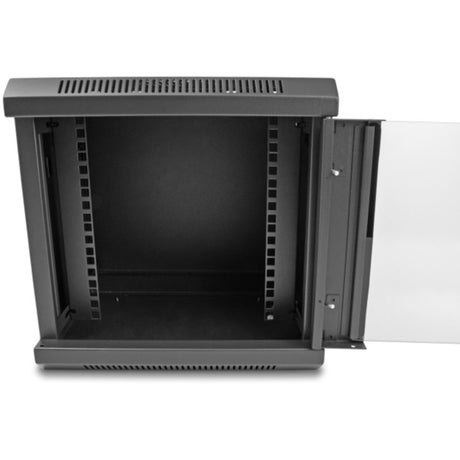 Delock 10″-netwerkkast met glazen deur server rack (zwart, 6u)