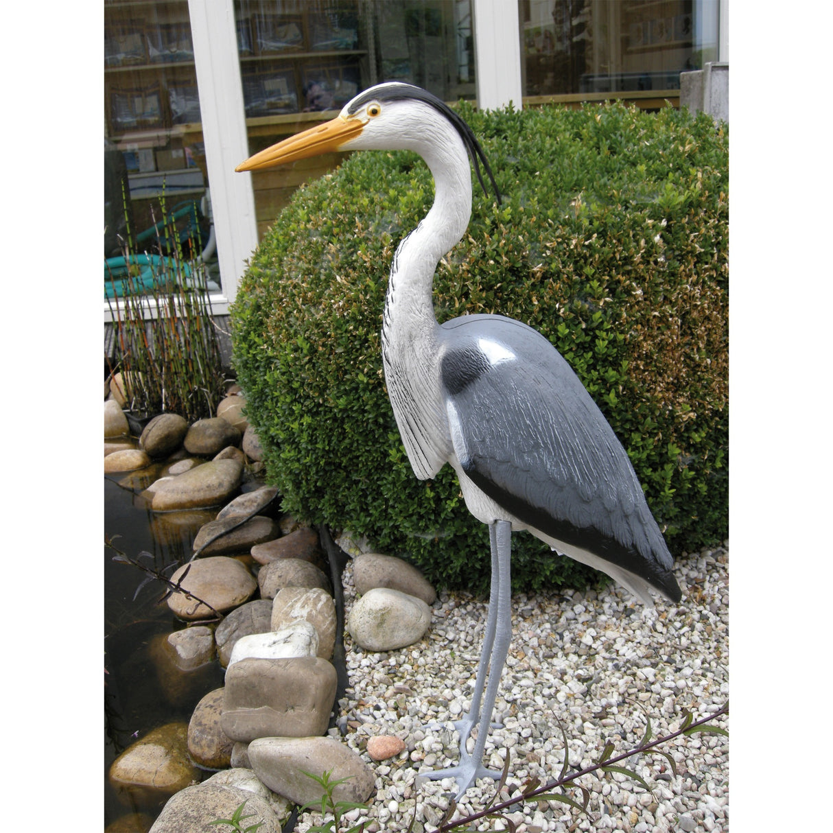 Ubbink reiger met 2 poten waterornament