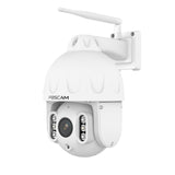 Foscam sd8p, 4k 8mp dual-band wifi ptz buiten beveiligingscamera (wit)