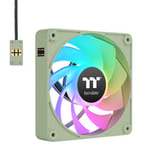 Thermaltake ct120 ex reverse argb sync pc cooling fan matcha green (3-fan pack) case fans (lichtgroen, 3 stuks, 120 x 120 x 25 mm, pwm)