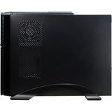 Inter-tech it-607 mini tower behuizing (zwart | 2x usb-a)