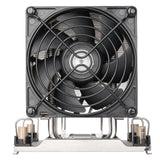 Silverstone sst-xe04-4677vb cpu-koeler (zwart, 4-pins pwm fan-connector)