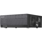 Silverstone sst-gd09b htpc behuizing (zwart | 2x usb-a)